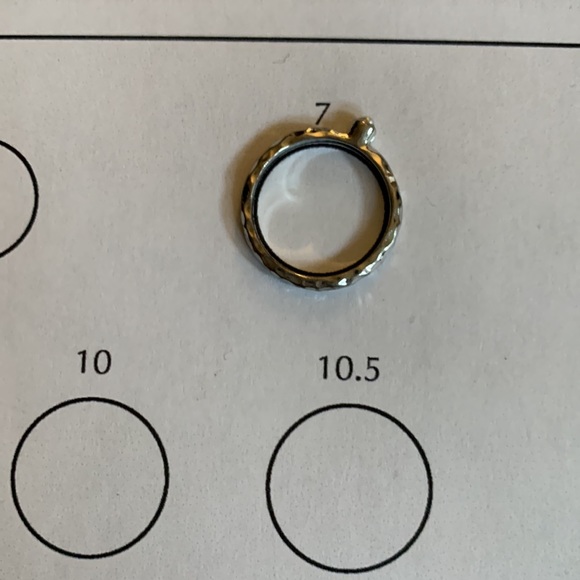 Freshwater Pearl Silver Ring Size 7 - Picture 4 of 4